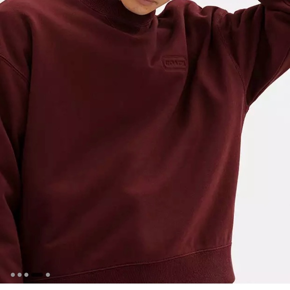 Men’s Coach Essential Crew Neck XL Port 26 long 28 armpit to armpit signature - Picture 5 of 10